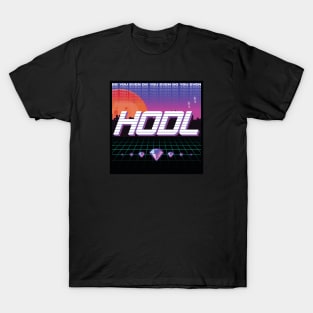 Doge! HODL! Vaporwave! T-Shirt